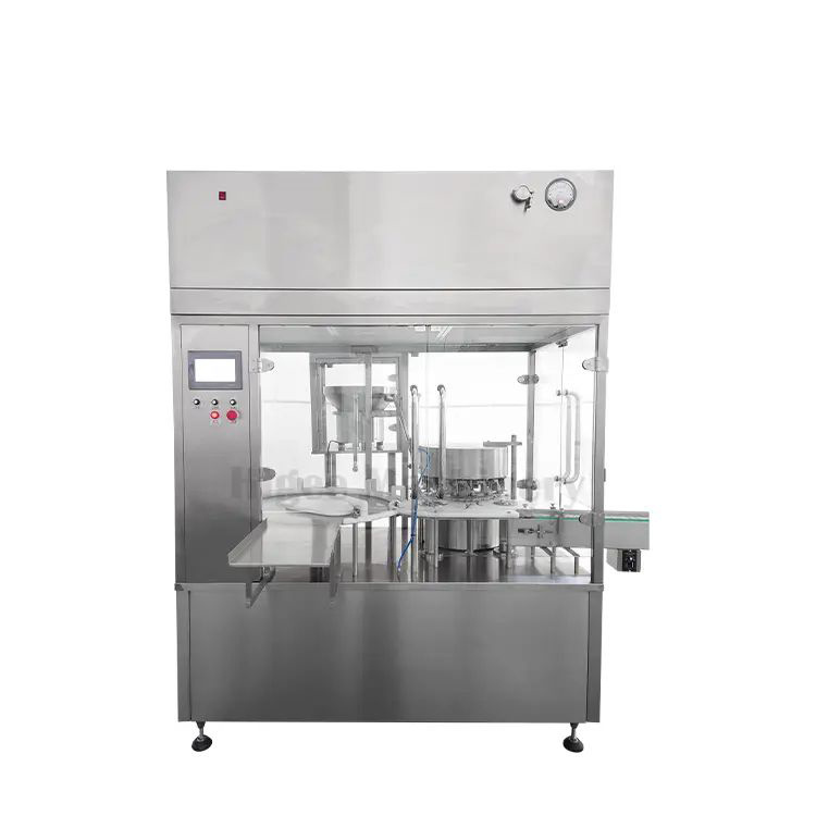 Semi-auto Double-Nozzle Soda Water Filling Machine
