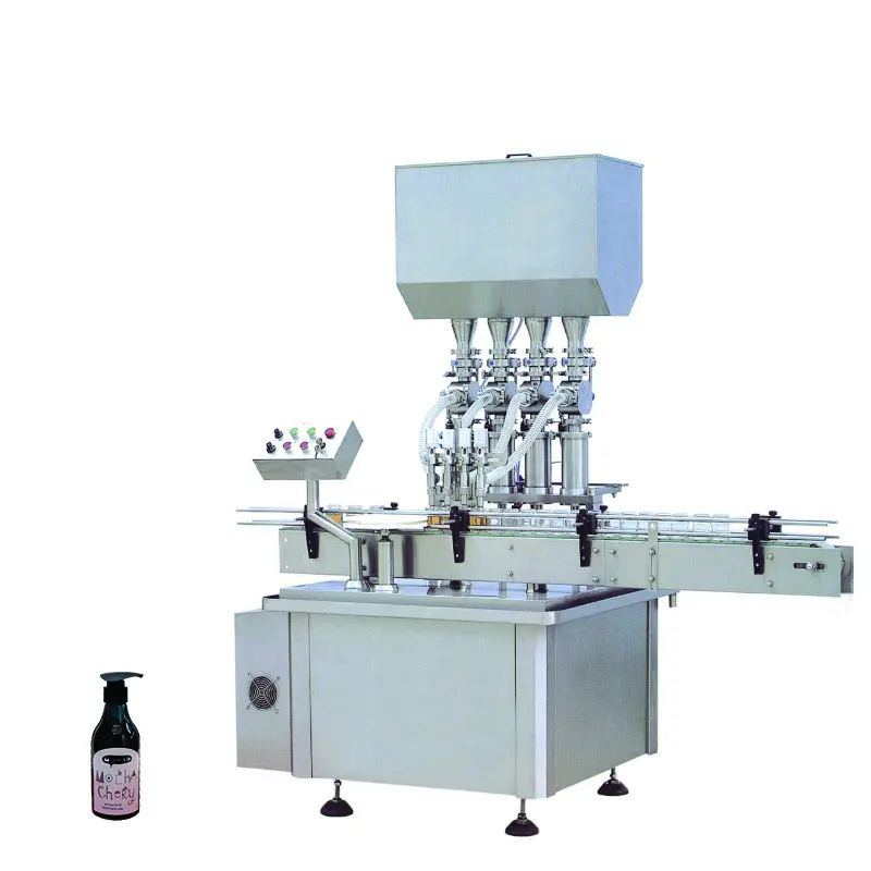 small business semi-liquid sauce filling line with CE apporoved
