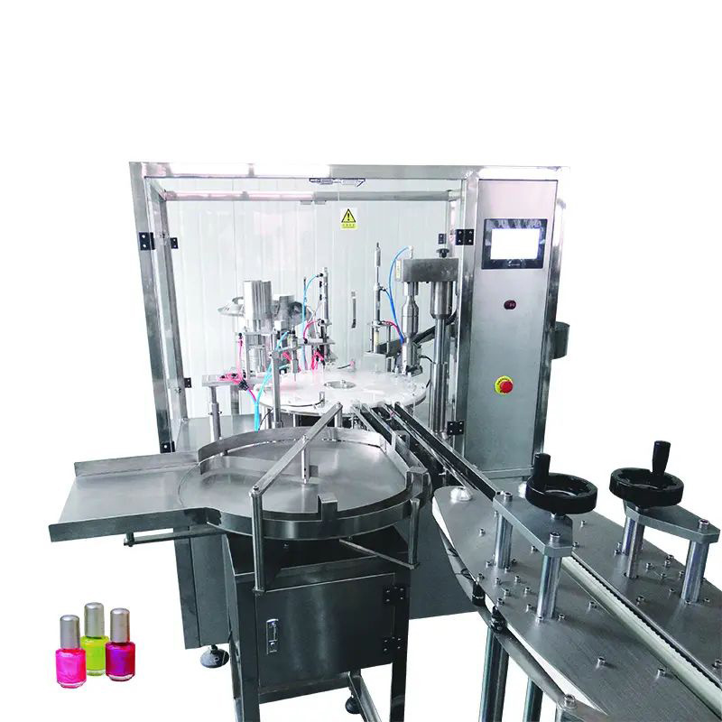 Automatic essential oil filling machine line