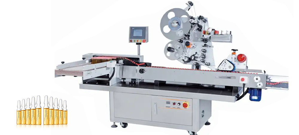 2ampoulelabeler Filling Machine Manufacturer Leaner Type Hot Glue Labeling Machine