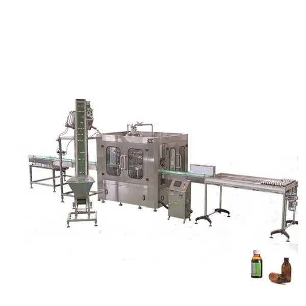 High Capacity Syrup Filling Machine Line Filling Machine Manufacturer High Capacity Syrup Filling Machine Line