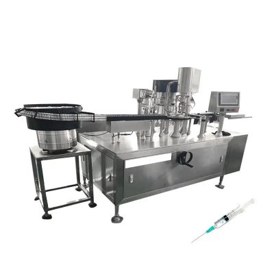 Disposable Syringe filling machine