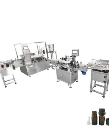 Essential oil filling machine line