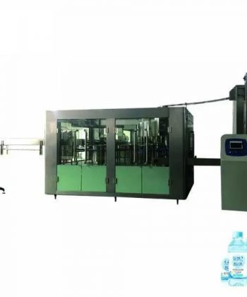 Sparkling water carbonated gas water filling machine