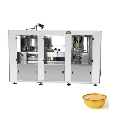 Bowl Type Automatic Liquid Filling Seaming Machine