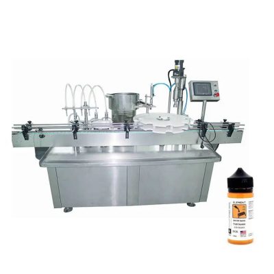 Smoke Juice Filling Capping Labeling Machine