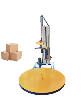 Semi Auto Stretch Film Wrapping Machine