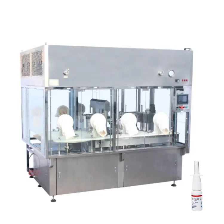 Aseptic Nasal Filling Capping Machine Filling Machine Manufacturer Aseptic Nasal Filling Capping Machine