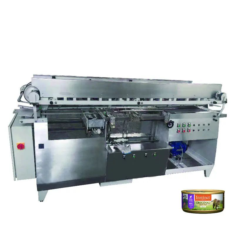 tincanlabelingmachine1 Filling Machine Manufacturer Tin Can Label Pasting Machine